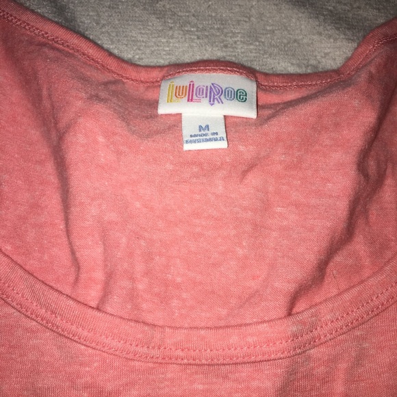 Lularoe Nicole dress heather pink new w/tags - Picture 5 of 7